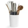 Angle Utensil Holder, White/Grey -Keuken Pro Verkoop born in sweden angle utensil holder white grey 0