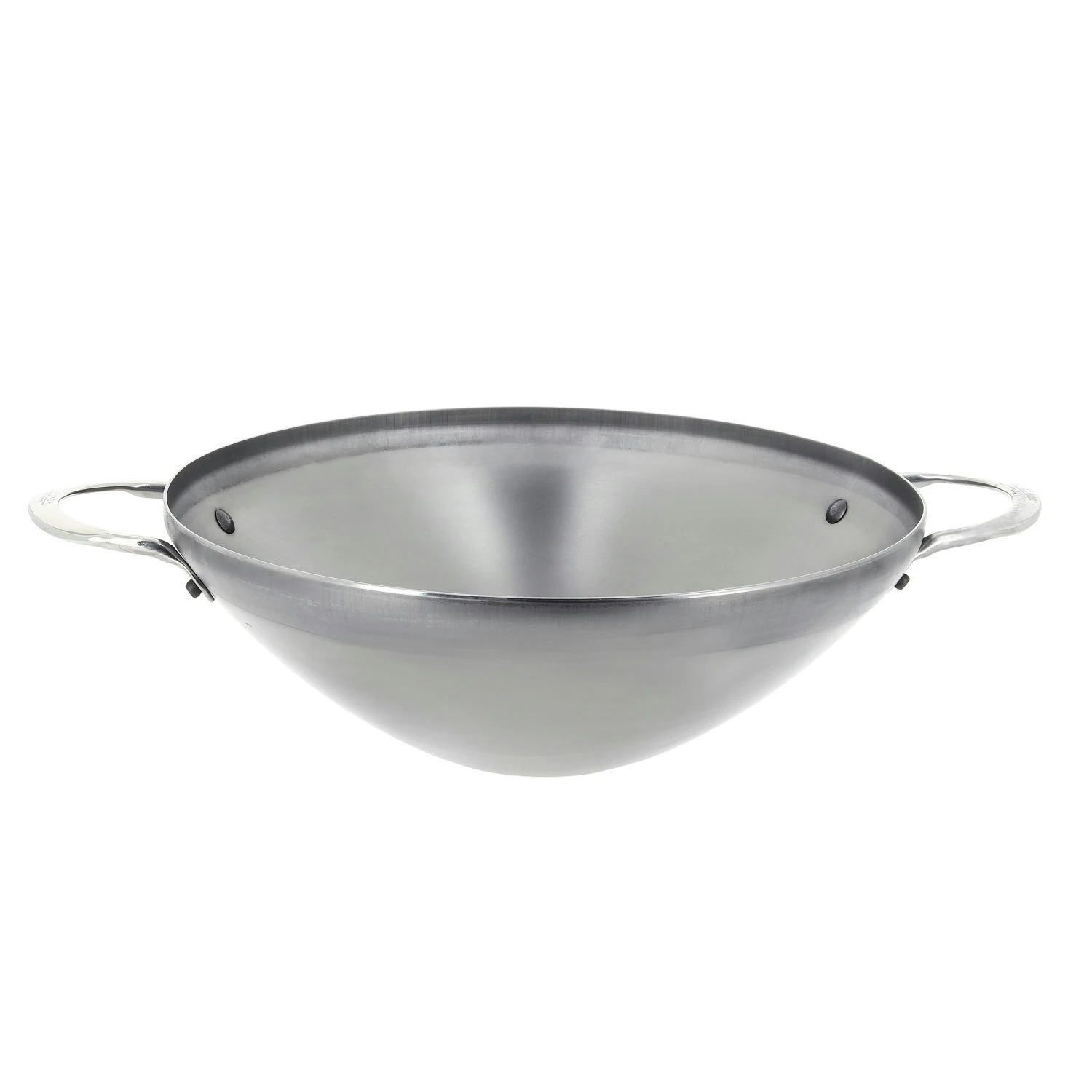 De Buyer Mineral B Wok Pan Ø32 Cm With 2 Handles 3 De Buyer Mineral B Wok Pan Ø32 Cm With 2 Handles