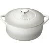 Denby Natural Canvas Gietijzeren Pot Rond Ø26 Cm, Wit -Keuken Pro Verkoop denby cast iron 26cm round casserole 13