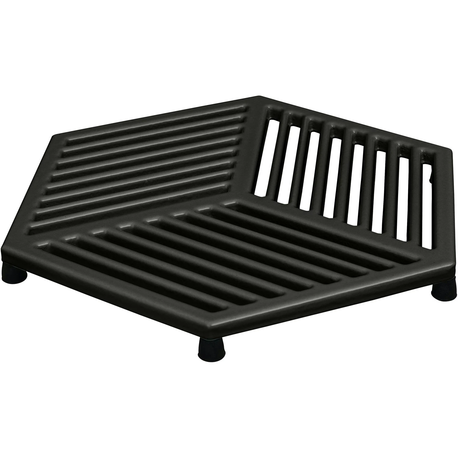 Denby Halo Pannenonderzetter Gietijzer 21,5x24,5 Cm, Grijs 4 Denby Halo Pannenonderzetter Gietijzer 21,5x24,5 Cm, Grijs - Afbeelding 2