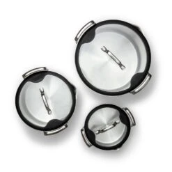 EGO Stackable Pot Set, Stainless Steel -Keuken Pro Verkoop ego stackable pot set stainless steel 7