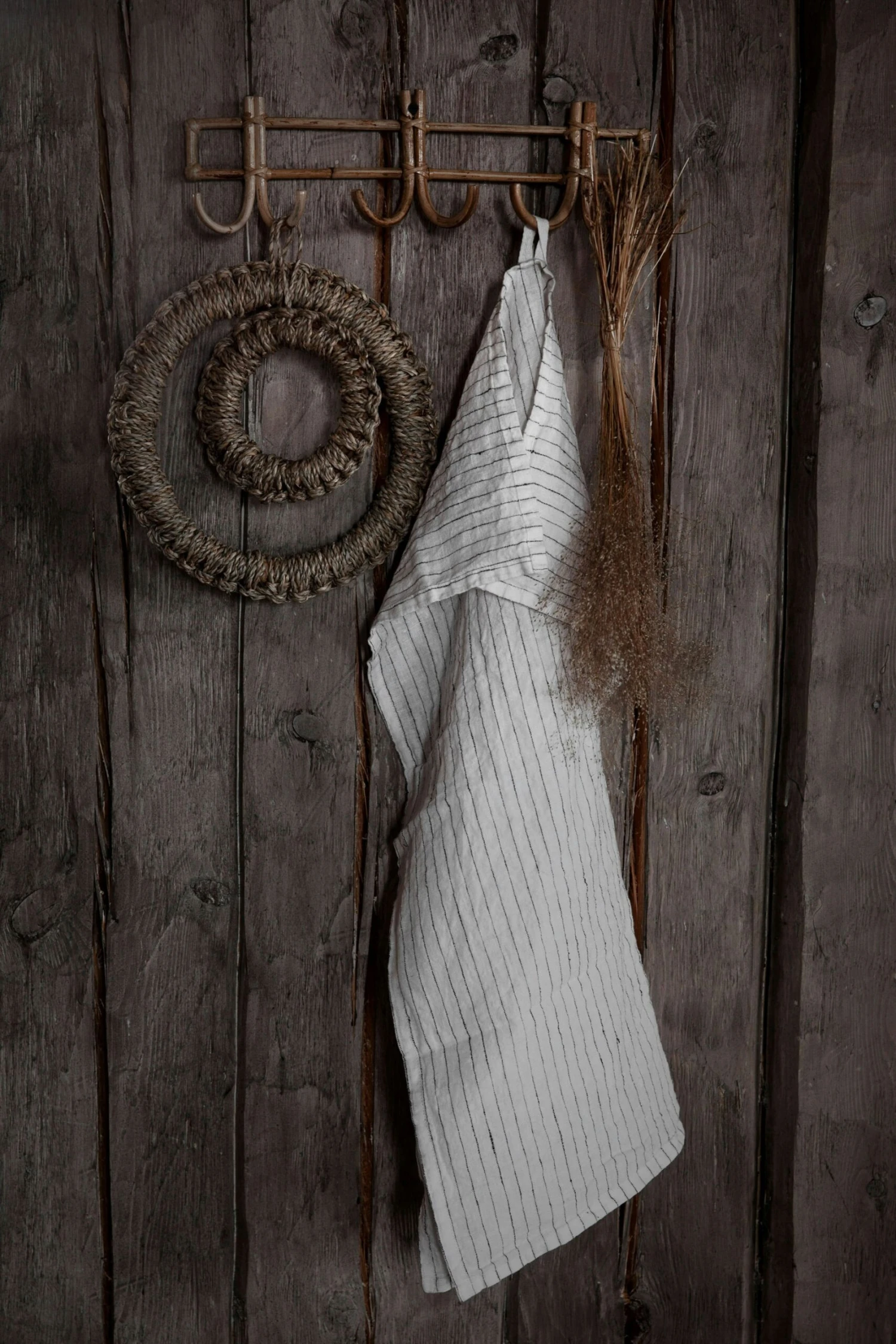 Ernst Trivet Ø14,5 Cm, Rattan/Seaweed 5 Ernst Trivet Ø14,5 Cm, Rattan/Seaweed - Afbeelding 3