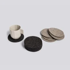 Hay Onderzetter Glasunderlägg, Mörkgrå -Keuken Pro Verkoop hay coaster coasters dark gray 5