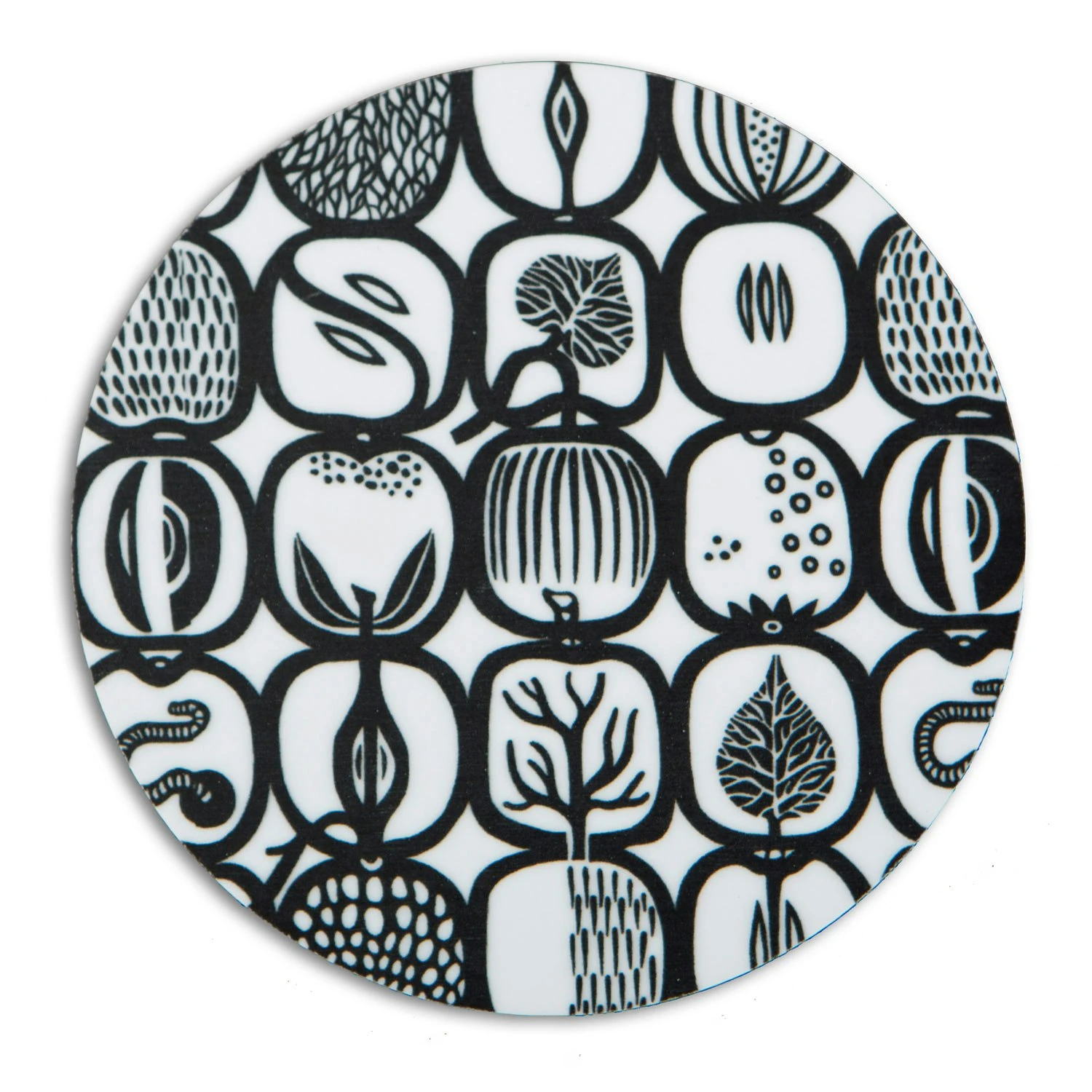 Stig Lindberg Fruktlåda Pot Coaster, Ø21 Cm 3 Stig Lindberg Fruktlåda Pot Coaster, Ø21 Cm