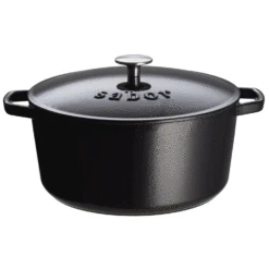 Gietijzeren Pot 4,4 L, Zwart