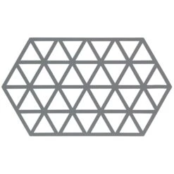 Zone Denmark Triangle Trivet Large, Cool Grey
